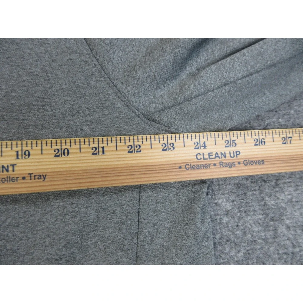 The North Face Jacket Mens XL Gray Full Zip Fleece American Logo‎ Stretch